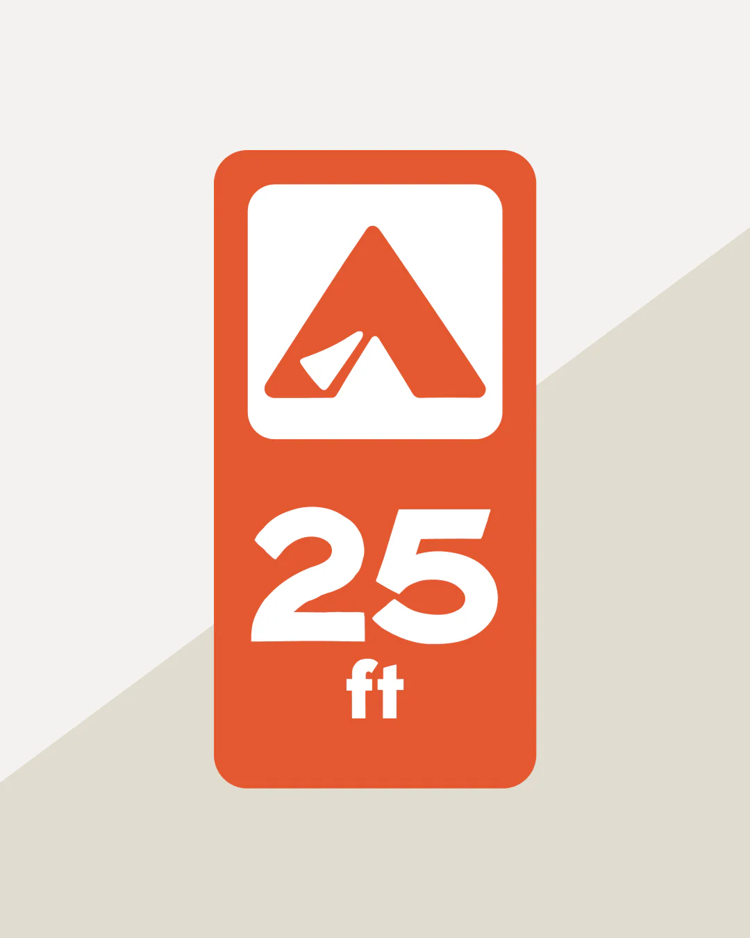 Distance Sign – 25ft (CV18)